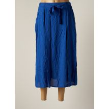 GRIFFON - Jupe longue bleu en viscose - Femme - Taille 40 - Modz