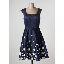 PAUL BRIAL - Robe mi-longue bleu en polyester - Femme - Taille 36 - Modz