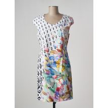 PAUL BRIAL - Robe mi-longue blanc en coton - Femme - Taille 40 - Modz