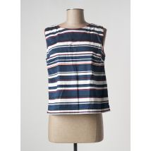 PAUL BRIAL - Top bleu en coton pour femme - Taille 46 - Modz