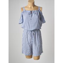 PAUL BRIAL - Combishort bleu en viscose - Femme - Taille 36 - Modz