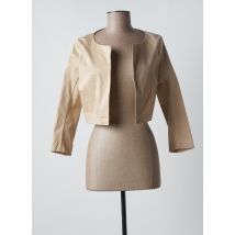 PAUL BRIAL - Boléro beige en coton pour femme - Taille 46 - Modz