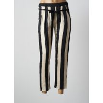 PAUL BRIAL - Pantalon casual noir en viscose - Femme - Taille 36 - Modz