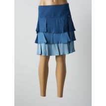 PAUL BRIAL - Jupe courte bleu en viscose - Femme - Taille 46 - Modz