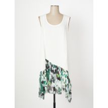 OZÉE - Robe mi-longue blanc en viscose - Femme - Taille 38 - Modz