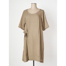 OZÉE - Robe mi-longue vert en viscose - Femme - Taille 38 - Modz