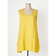 OZÉE - Robe courte jaune en viscose - Femme - Taille 38 - Modz