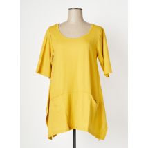 OZÉE - Robe courte jaune en viscose - Femme - Taille 36 - Modz