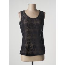 MALOKA - Débardeur noir en coton - Femme - Taille 38 - Modz