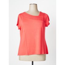 MALOKA - Top orange en viscose - Femme - Taille 46 - Modz