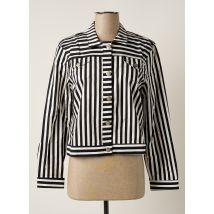 PAUL BRIAL - Veste casual noir en coton - Femme - Taille 36 - Modz