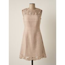 PAUL BRIAL - Robe courte beige en polyester - Femme - Taille 36 - Modz