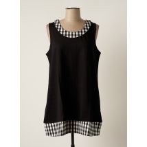 G!OZE - Tunique sans manche noir en viscose - Femme - Taille 56 - Modz