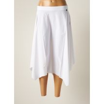 MALOKA - Jupe mi-longue blanc en polyamide - Femme - Taille 38 - Modz