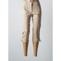 PAUL BRIAL - Pantacourt beige en coton - Femme - Taille 46 - Modz
