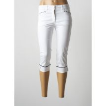 PAUL BRIAL - Pantacourt blanc en coton - Femme - Taille 36 - Modz