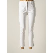PAUL BRIAL - Pantalon 7/8 blanc en coton - Femme - Taille 38 - Modz