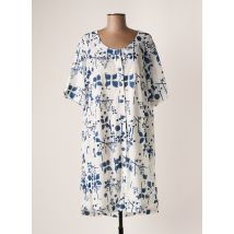 G!OZE - Robe mi-longue bleu en polyester - Femme - Taille 46 - Modz