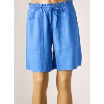 MALOKA - Bermuda bleu en lin - Femme - Taille 36 - Modz