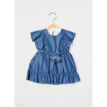 J.O MILANO - Robe mi-longue bleu en coton pour fille - Taille 6 M - Modz