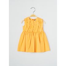 J.O MILANO - Robe mi-longue orange en coton - Fille - Taille TU - Modz