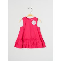 J.O MILANO - Robe mi-longue rose en coton pour fille - Taille 6 M - Modz