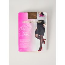 GOLDEN LADY - Collants marron en polyamide - Femme - Taille 44 - Modz