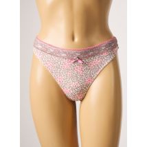 STEFFY - Tanga rose en polyester pour femme - Taille 38 - Modz