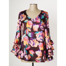 MULTIPLES - Blouse noir en polyester - Femme - Taille 40 - Modz