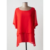 MULTIPLES - Blouse orange en polyester pour femme - Taille 38 - Modz