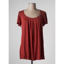 MULTIPLES - Top orange en viscose - Femme - Taille 36 - Modz