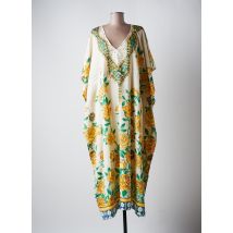 MULTIPLES - Robe de plage beige en polyester - Femme - Taille TU - Modz