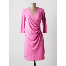 MULTIPLES - Robe courte rose en polyester - Femme - Taille 40 - Modz