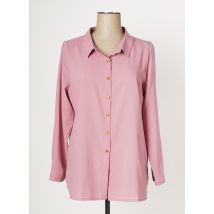 MULTIPLES - Chemisier rose en polyester - Femme - Taille 40 - Modz