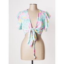 MULTIPLES - Boléro bleu en viscose - Femme - Taille TU - Modz