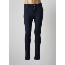 MULTIPLES - Pantalon slim bleu en coton pour femme - Taille 46 - Modz