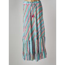 MULTIPLES - Jupe longue bleu en viscose - Femme - Taille 38 - Modz
