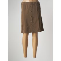 MULTIPLES - Jupe mi-longue vert en polyester - Femme - Taille 50 - Modz