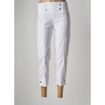 MULTIPLES - Pantacourt blanc en coton - Femme - Taille 52 - Modz