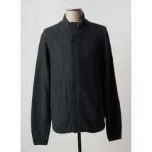 FYNCH-HATTON - Gilet manches longues gris en viscose - Homme - Taille S - Modz