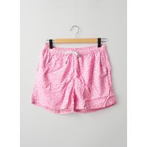DAN JOHN - Short de bain rose en polyester - Homme - Taille XL - Modz