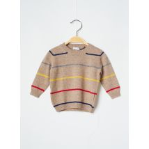 J.O MILANO - Pull beige en merinos - Garçon - Taille TU - Modz