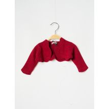 J.O MILANO - Boléro rouge en merinos - Fille - Taille TU - Modz