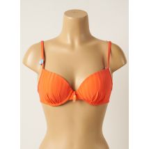 CHERRY BEACH - Haut de maillot de bain orange en polyamide - Femme - Taille 95B - Modz