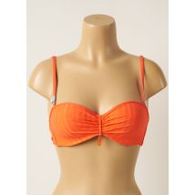 CHERRY BEACH - Haut de maillot de bain orange en polyamide - Femme - Taille 90B - Modz
