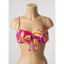AUBADE - Haut de maillot de bain rose en polyester - Femme - Taille 38 - Modz