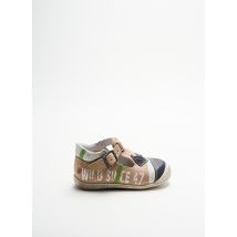 GBB - Sandales/Nu pieds beige en cuir - Garçon - Taille 21 - Modz