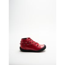 MOD8 - Baskets rouge en cuir - Fille - Taille 23 - Modz