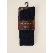 LE BOURGET - Chaussettes bleu en viscose pour femme - Taille 36 - Modz