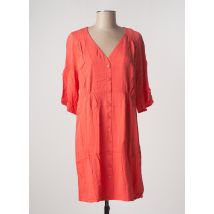 LPB - Robe courte orange en viscose pour femme - Taille 42 - Modz